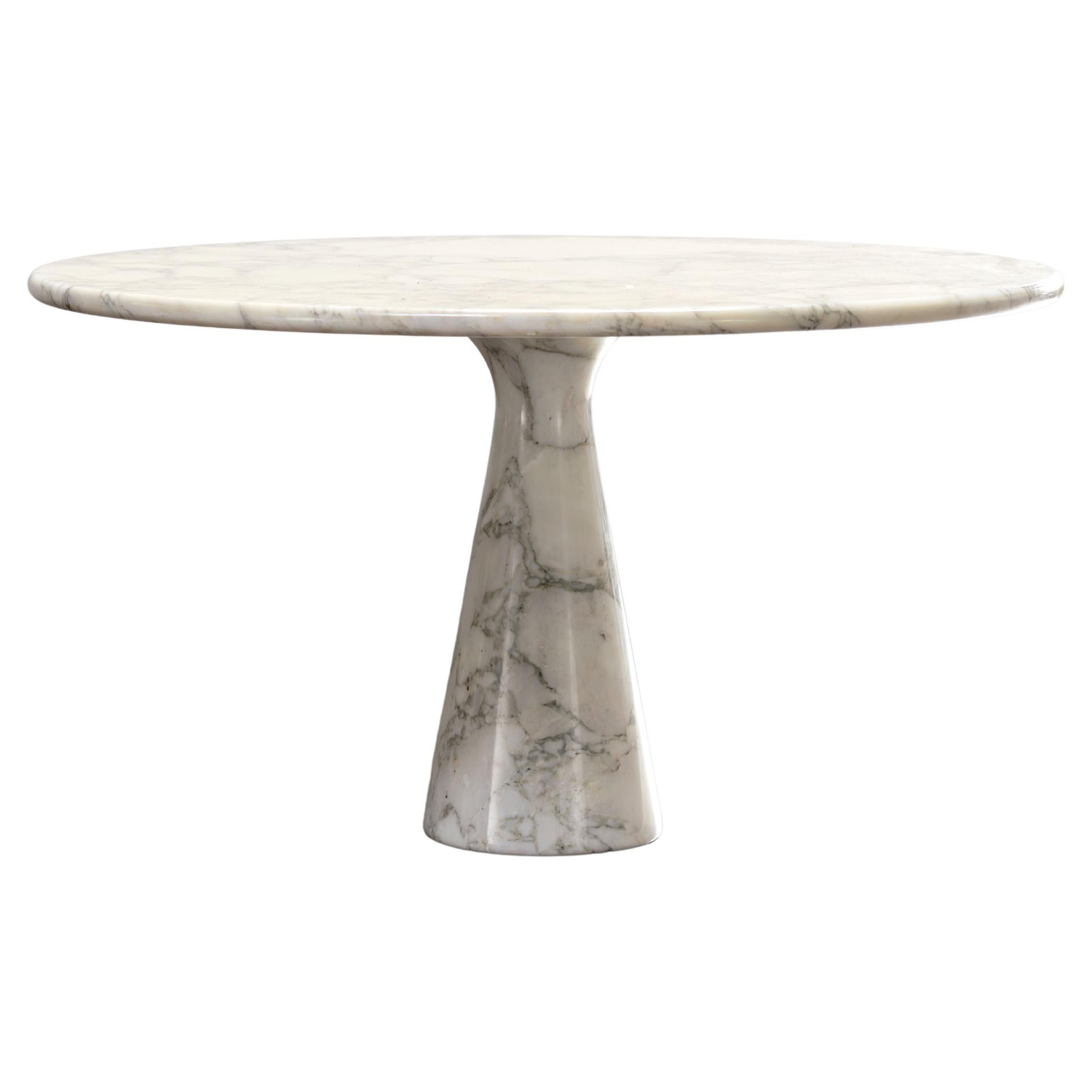 Table de salle à manger en marbre 'M1' par Angelo Mangiarotti Skipper, Italie 1970