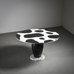 Marble dining table model "Kampur" By Michele de Lucchi, Up&Up, circa 1980