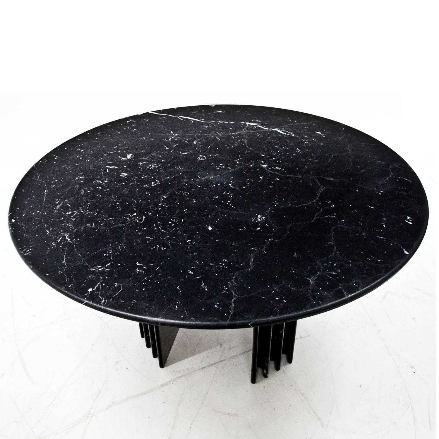 Modern Marble Dining Table, Probably Italy, Second Half of the 20th Century