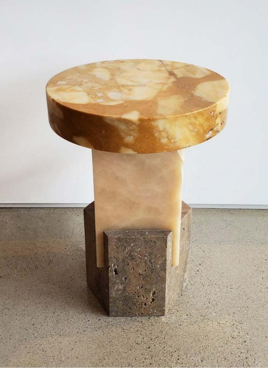Other Marble Dorik Chroma Stool by Oeuffice