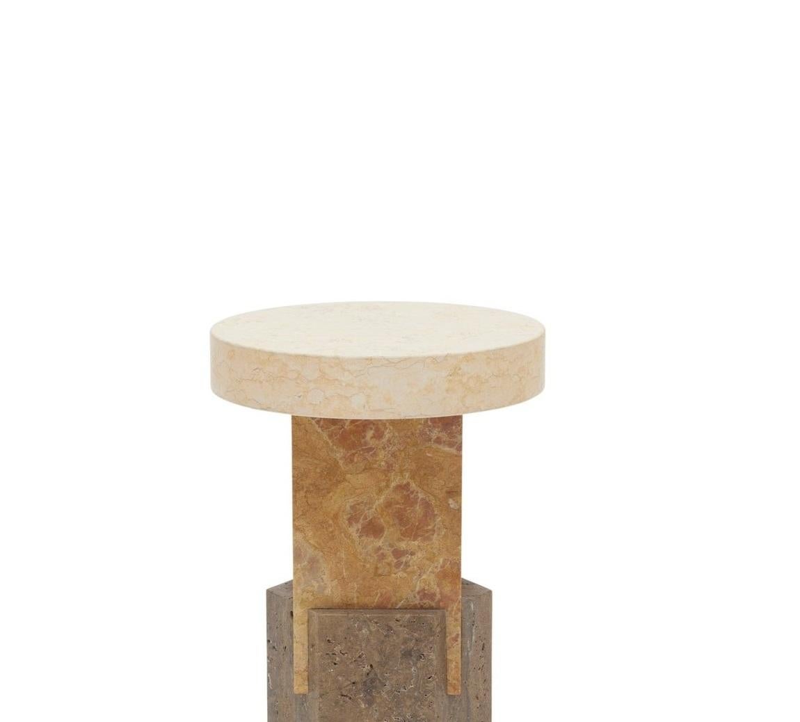 Taburete Dorik Chroma de mármol by Oeuffice Otro en venta