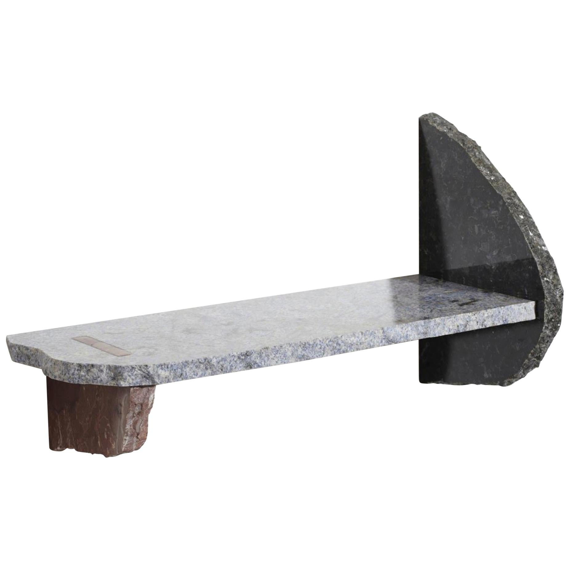 Marble "Duo Shelf" Shelf, Ilaria Bianchi For Sale