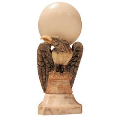 Antique Marble Eagle Light