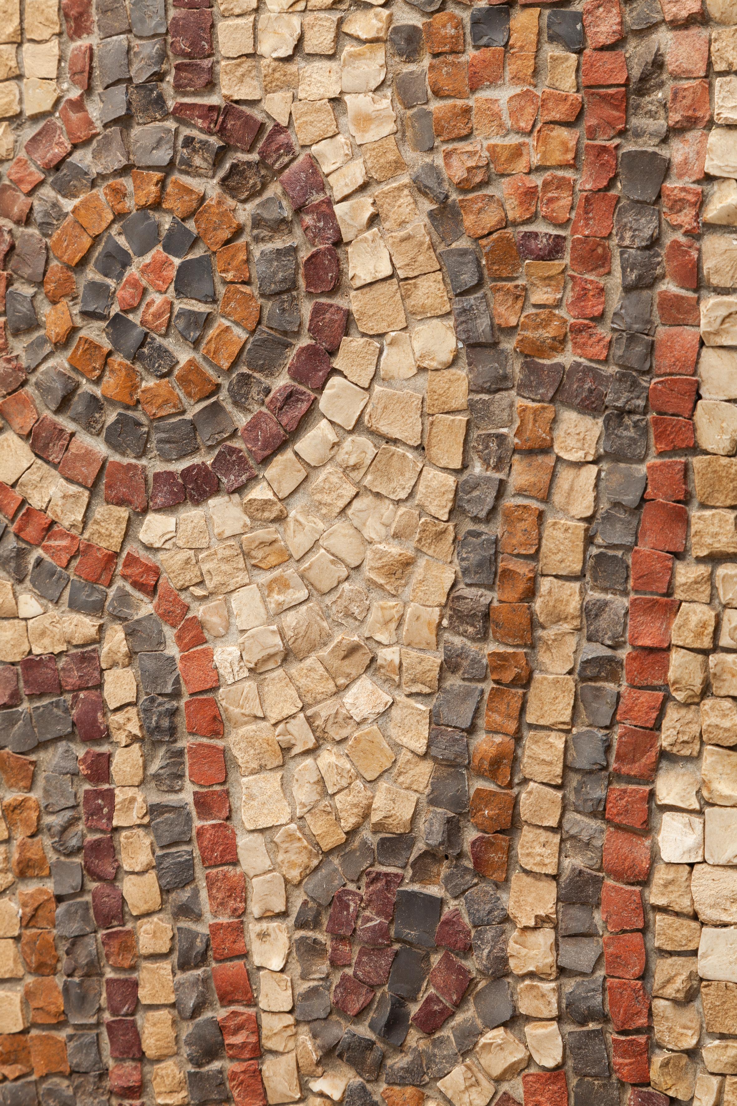 Fatto a mano Mosaico d'arte in marmo, Belgio, anni '60 in vendita