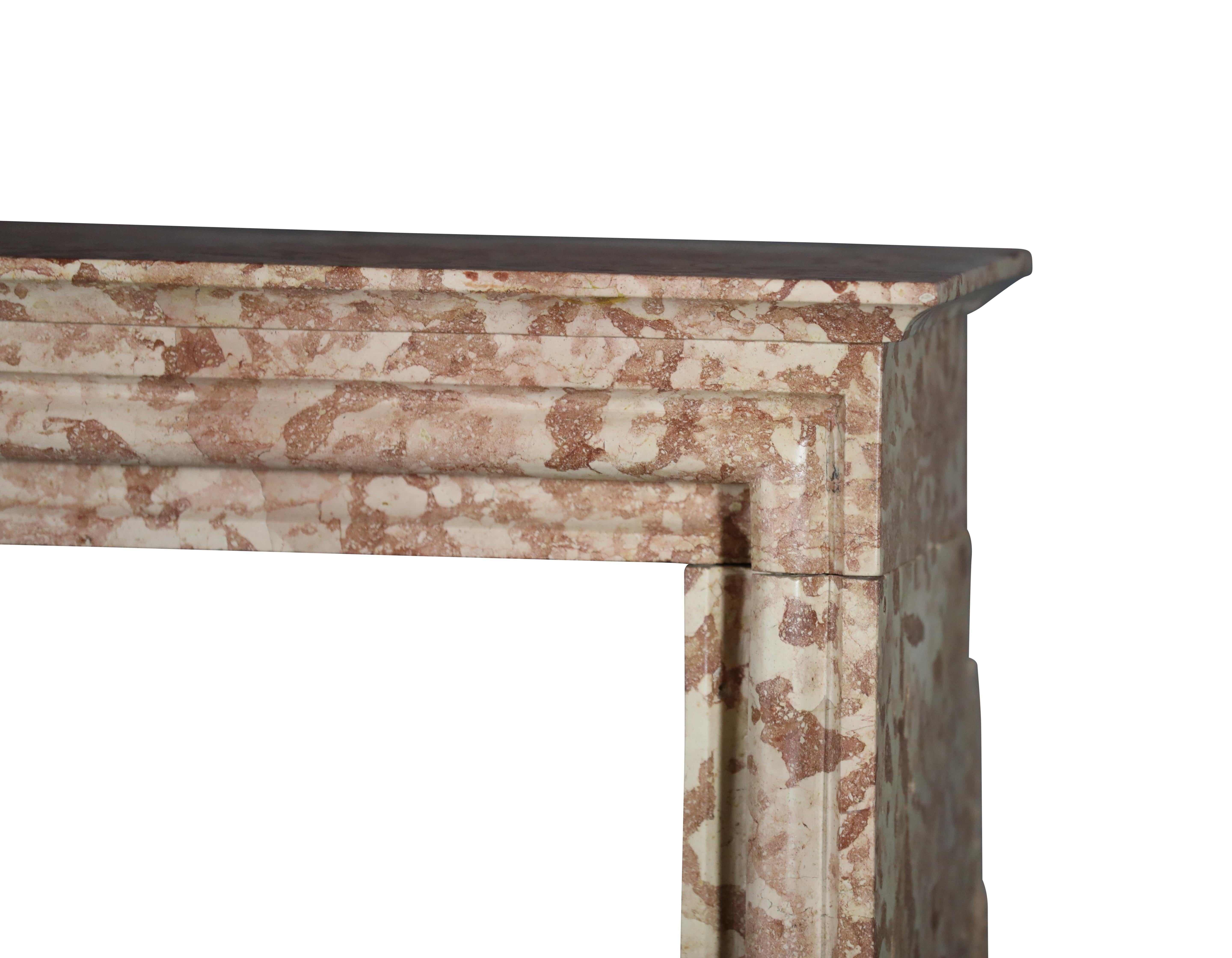 Marble Fireplace Frame From France For Timeless Bespoke Design Project For Sale 3