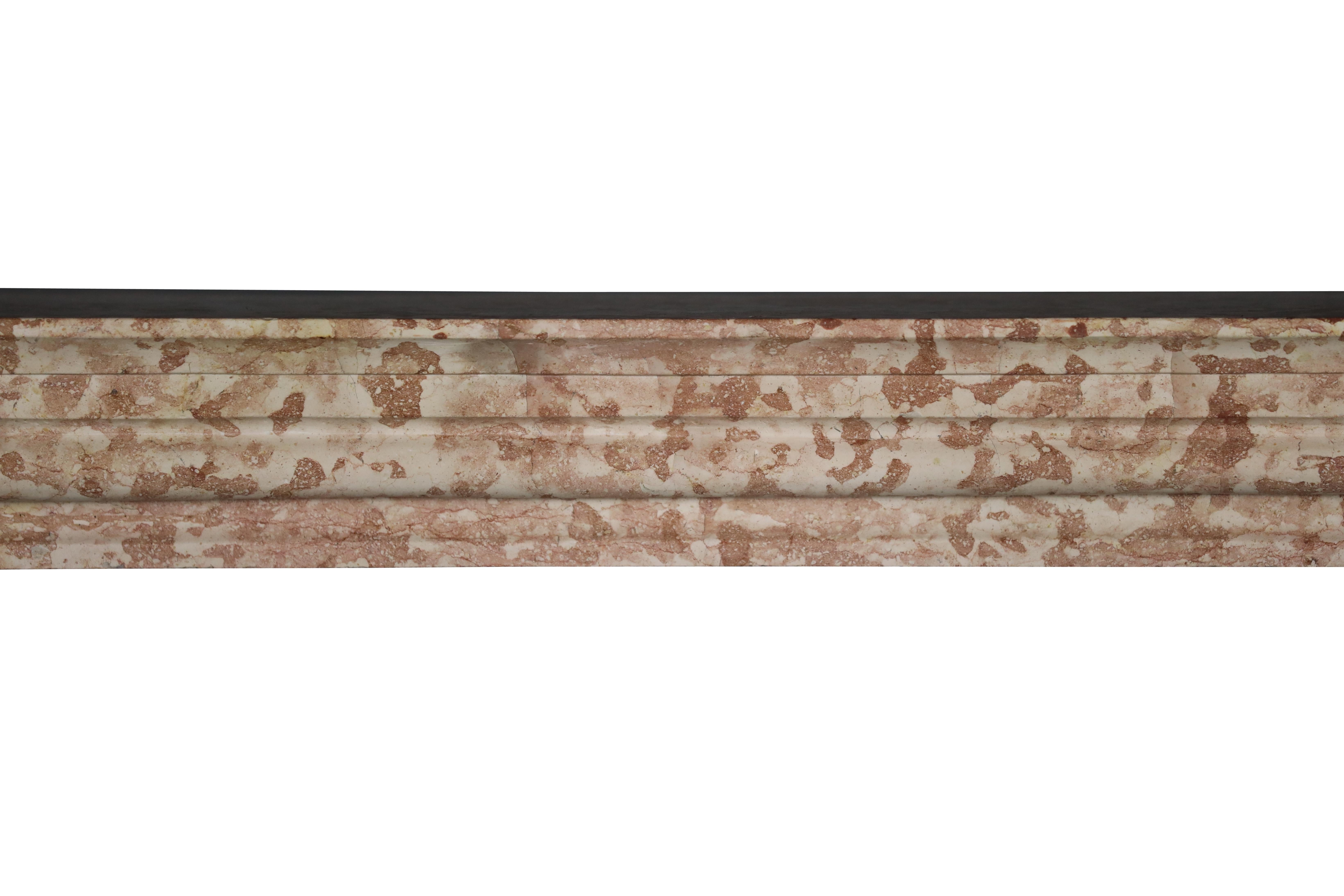 Marble Fireplace Frame From France For Timeless Bespoke Design Project For Sale 4