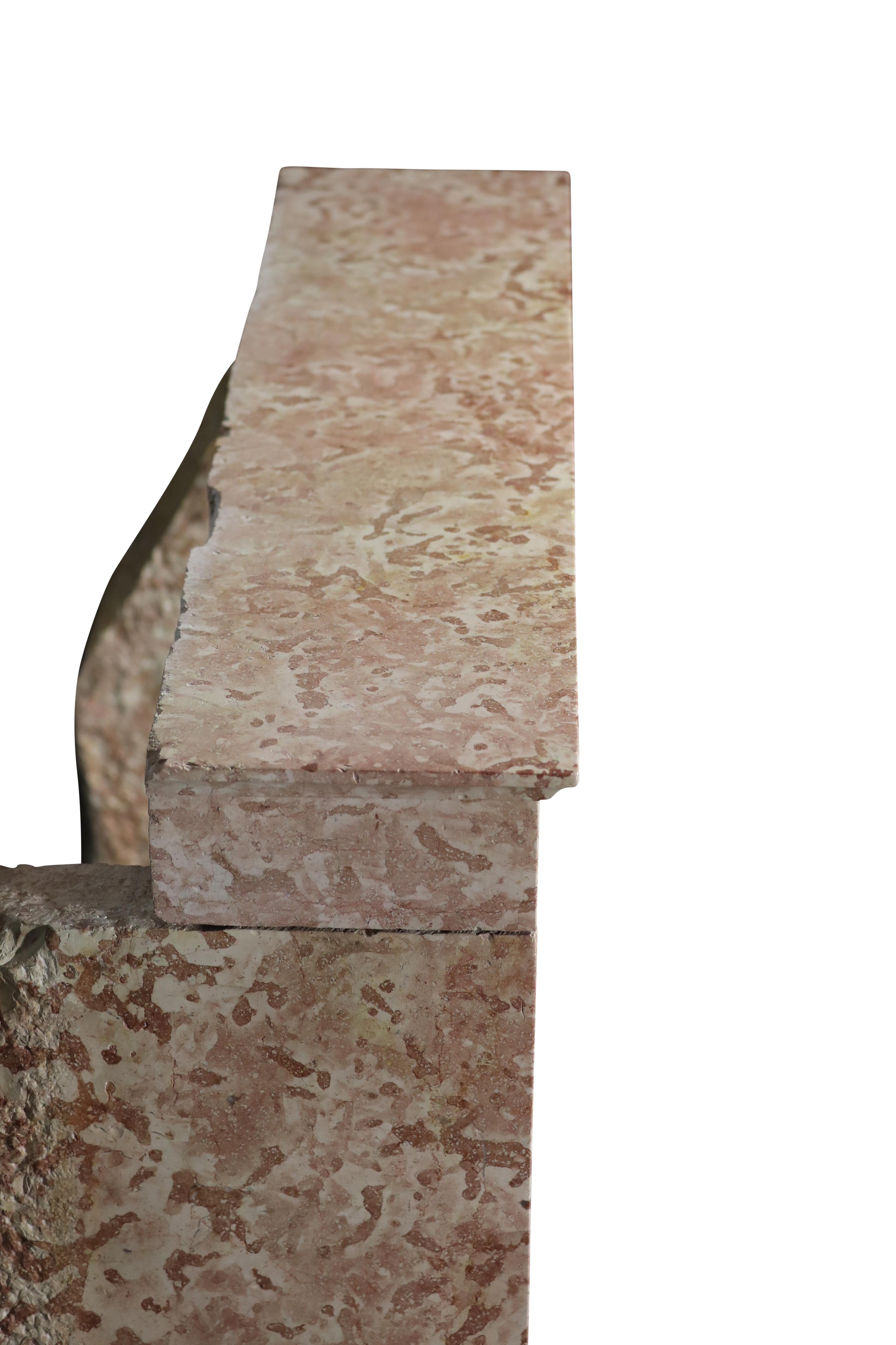 Marble Fireplace Frame From France For Timeless Bespoke Design Project For Sale 7