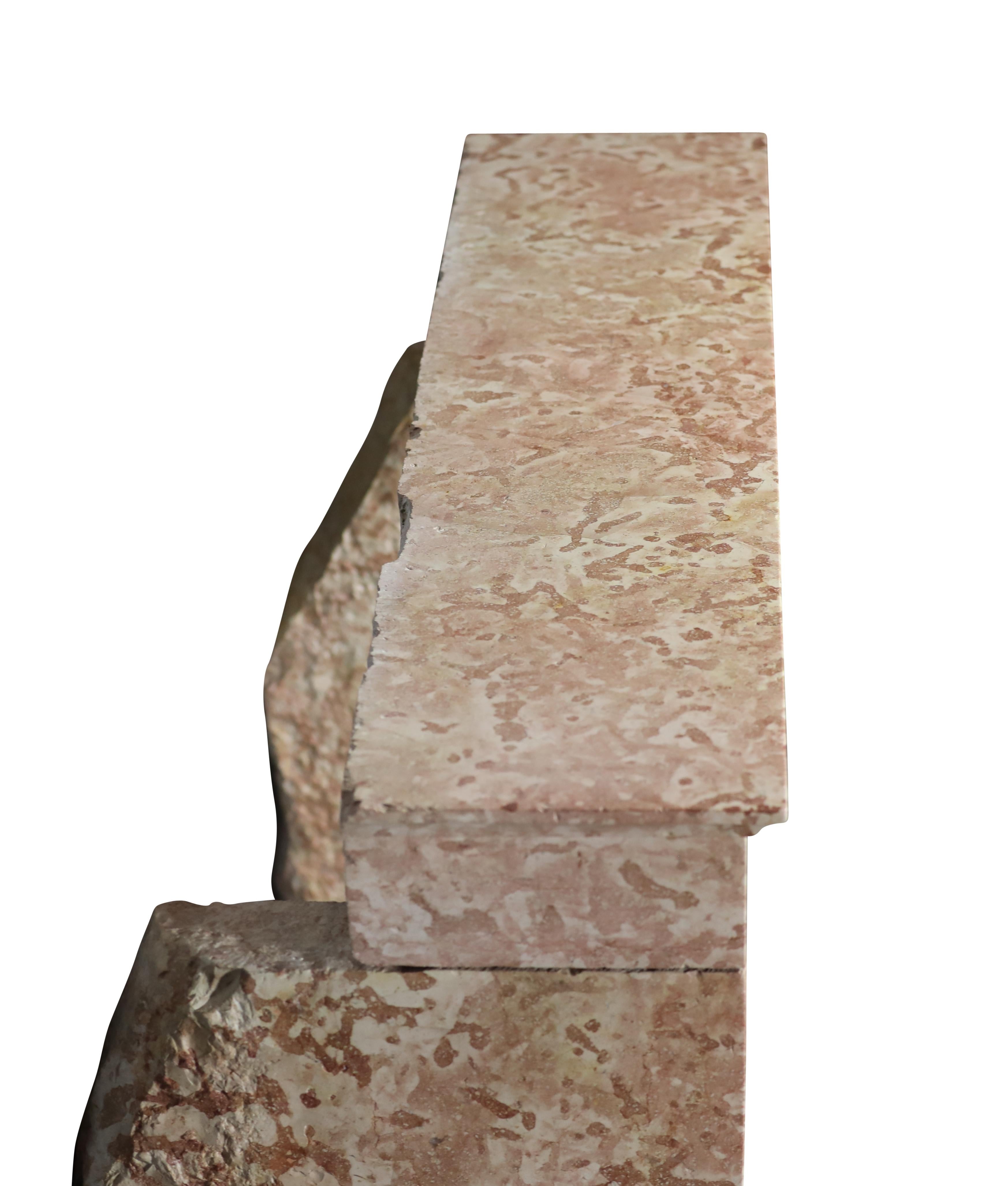 Marble Fireplace Frame From France For Timeless Bespoke Design Project For Sale 8
