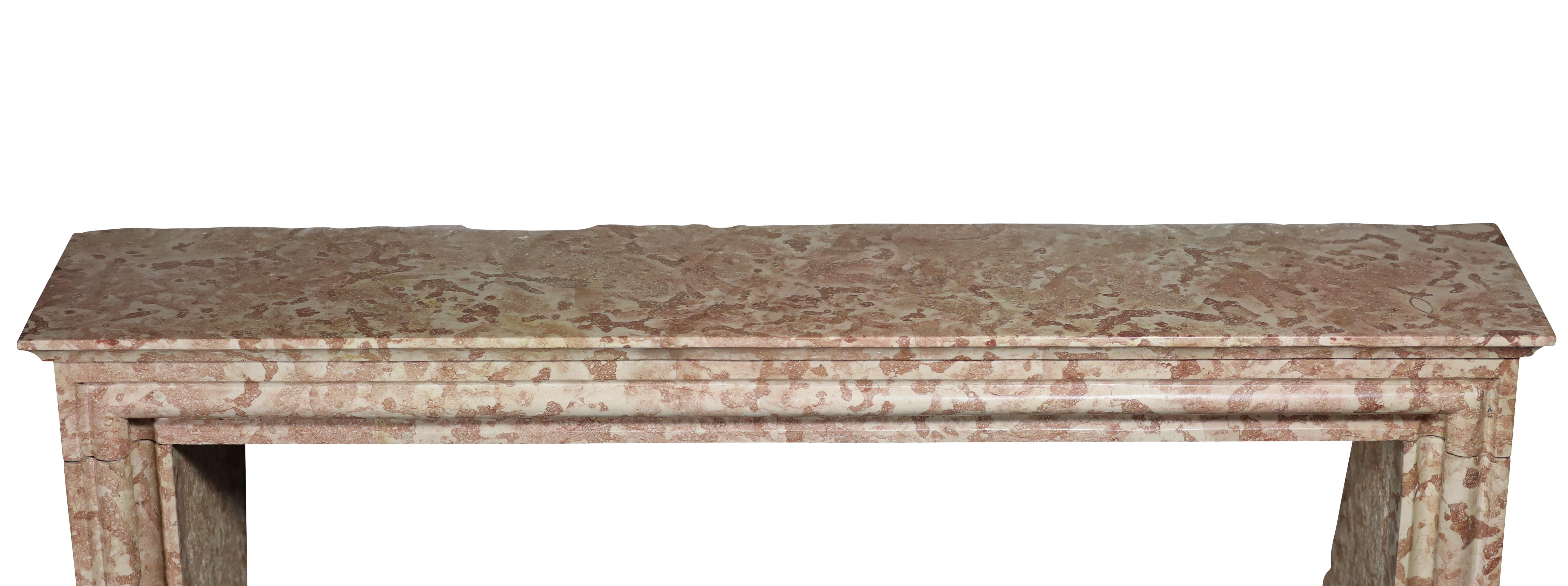Marble Fireplace Frame From France For Timeless Bespoke Design Project For Sale 9