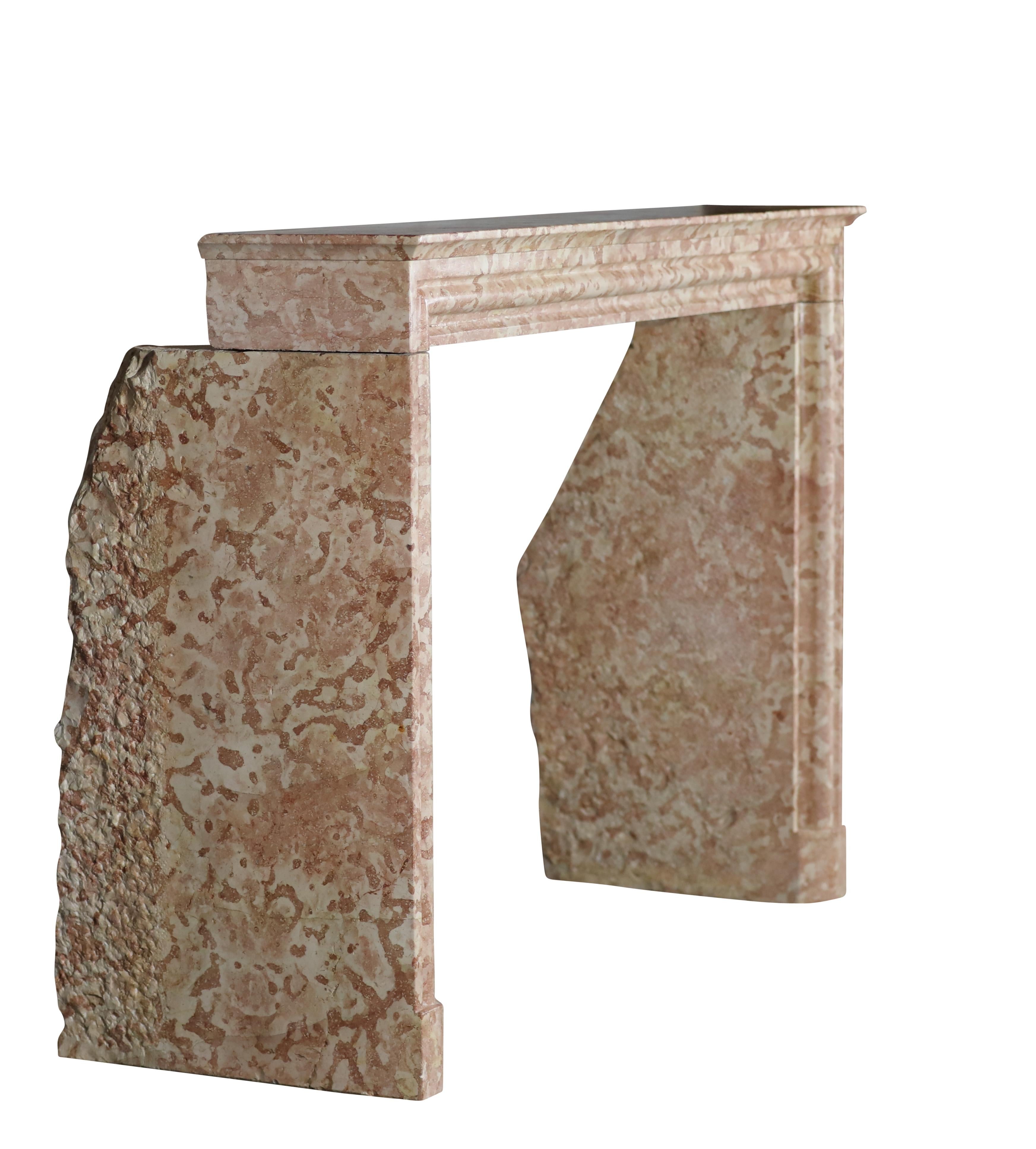 Marble Fireplace Frame From France For Timeless Bespoke Design Project For Sale 10