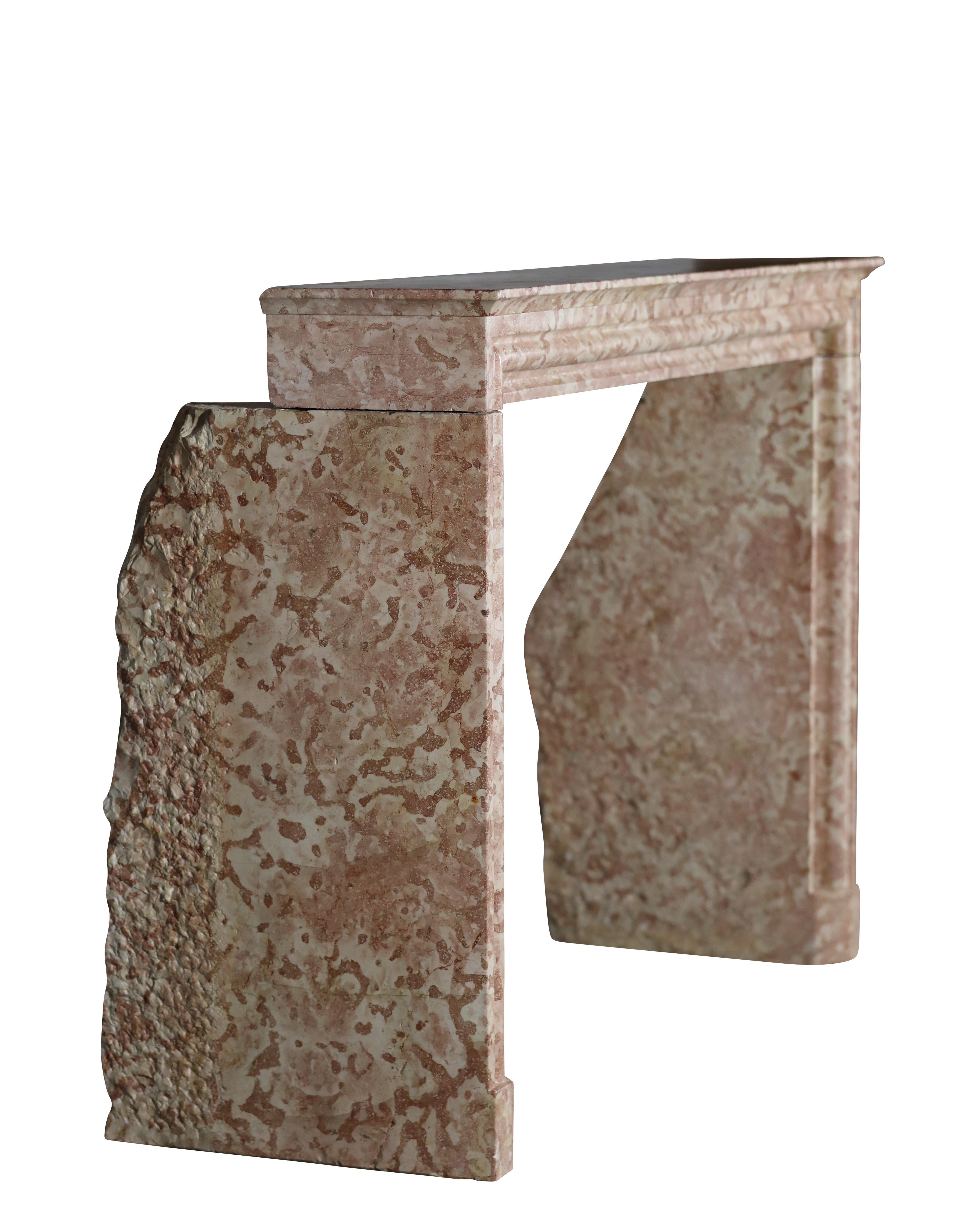 Marble Fireplace Frame From France For Timeless Bespoke Design Project For Sale 11