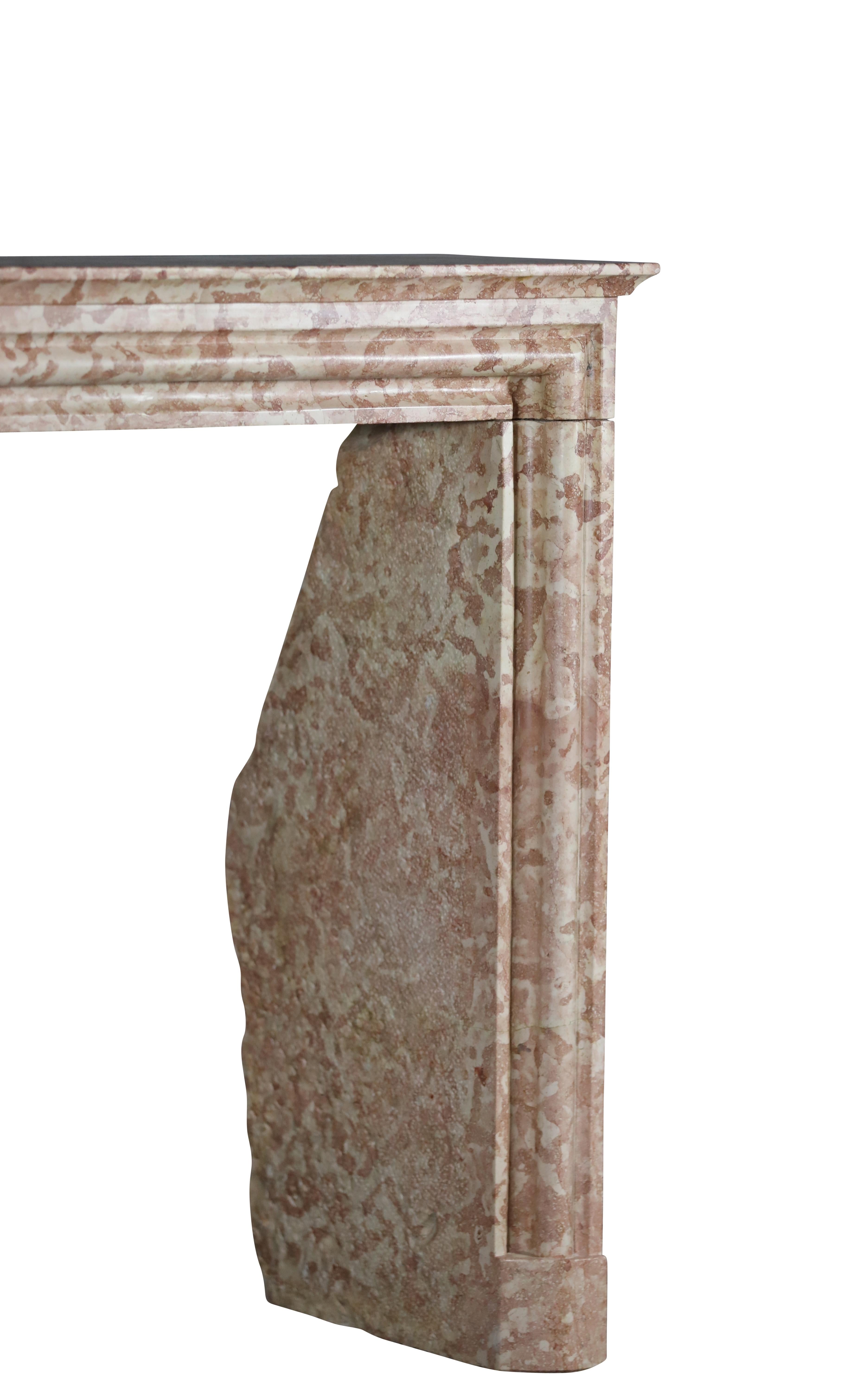 Marble Fireplace Frame From France For Timeless Bespoke Design Project For Sale 12