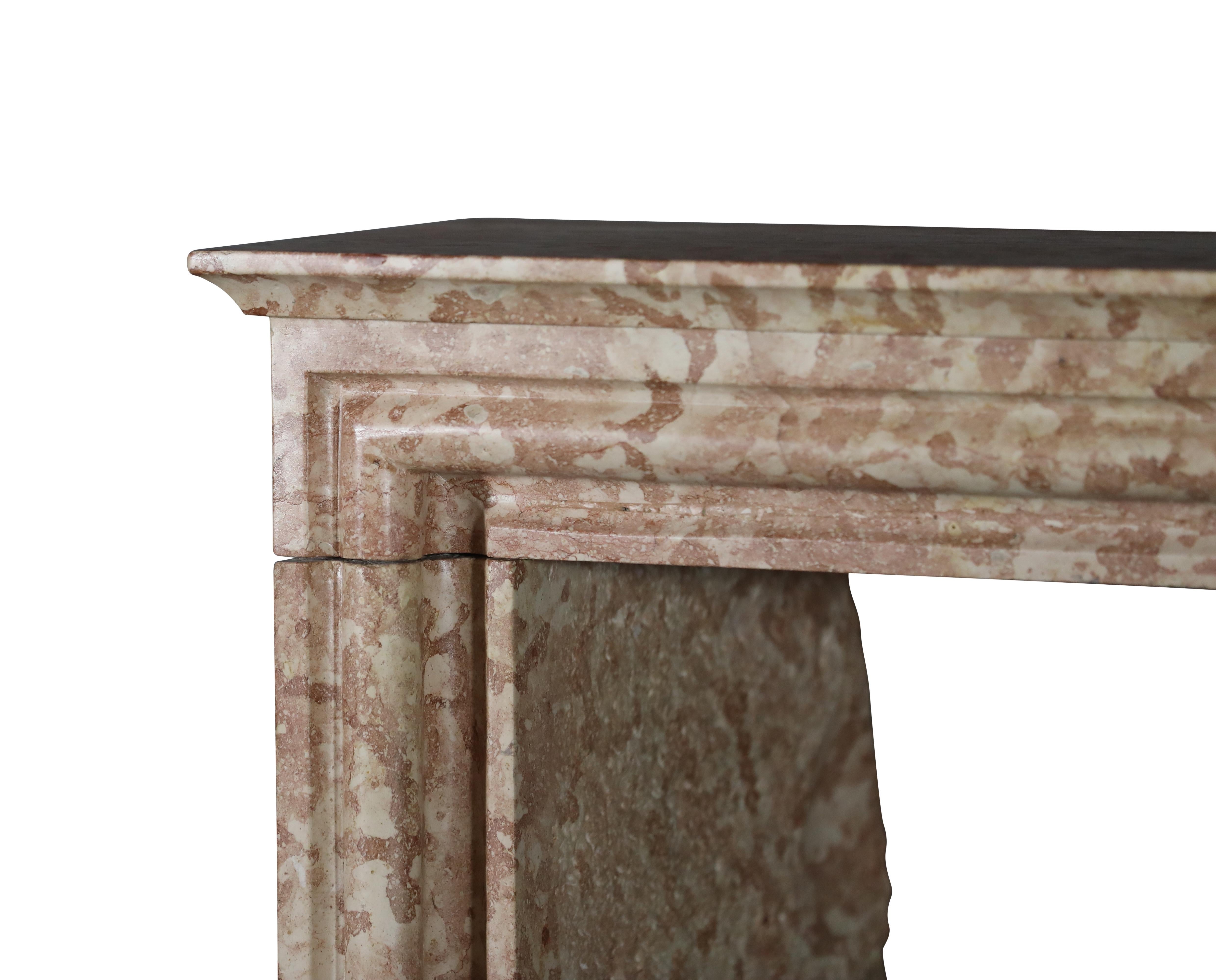 Marble Fireplace Frame From France For Timeless Bespoke Design Project For Sale 2