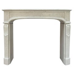 Antique Marble fireplace mantel 20th Century
