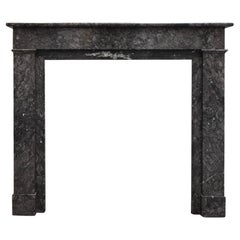 Marble fireplace mantel 20th Century
