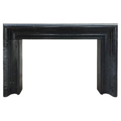 Marble fireplace mantel from the 20th Century