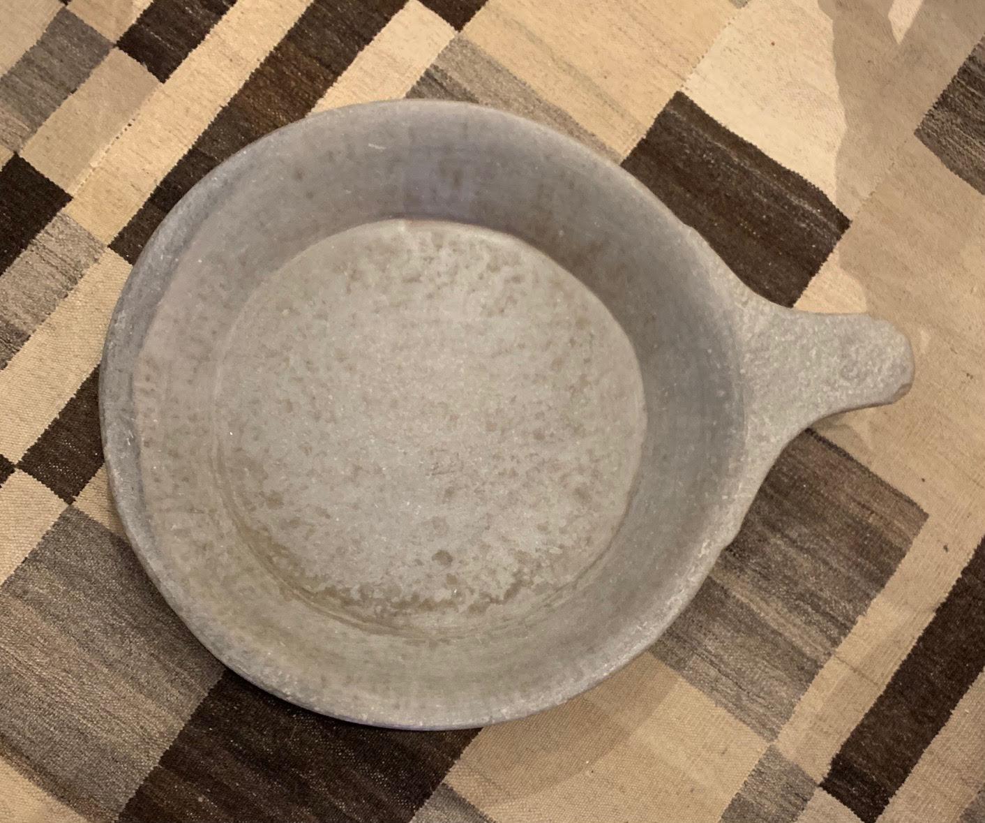 marble chapati bowl