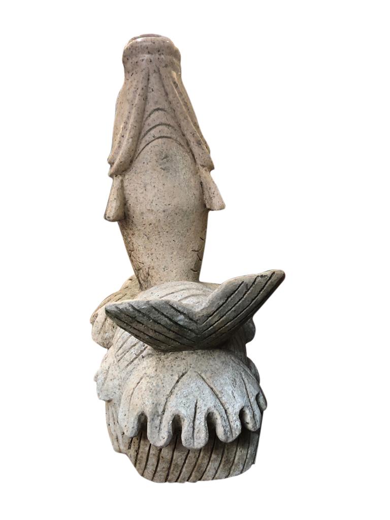 Marble Fountain of a Fish, 20th Century 3