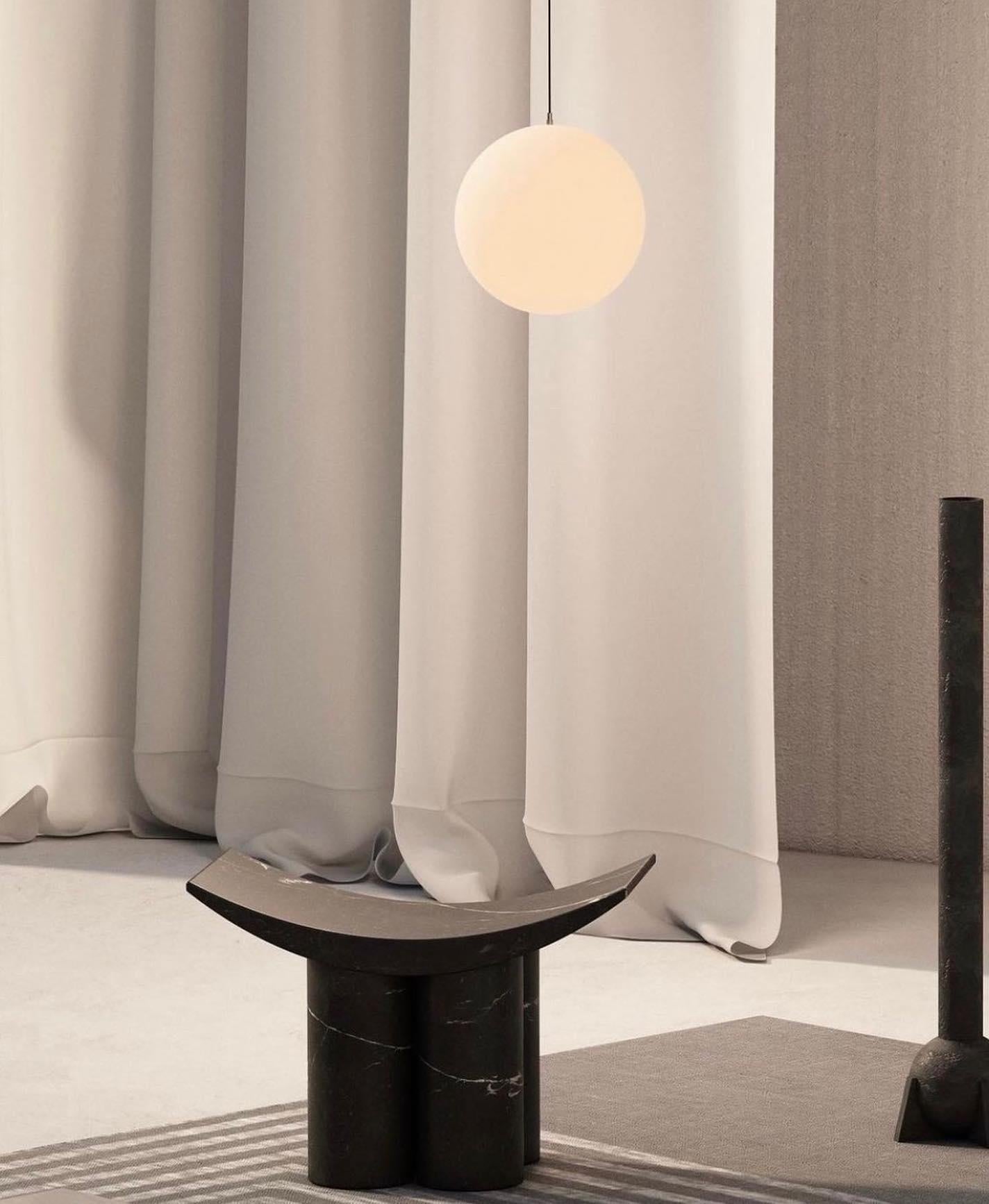 Marbre Gamma  Tabouret de Pietro Franceschini en vente 3