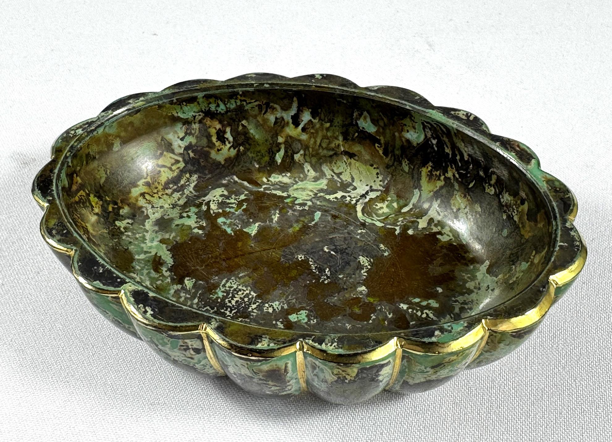 Jarra de cristal de mármol (Chinoiserie) Única S. XIX-XX en venta 11