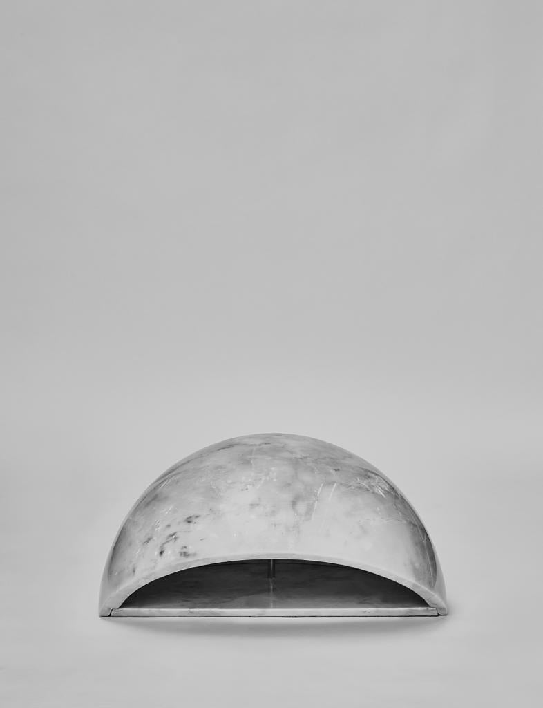 Marble Half Sphere Table Lamp In Good Condition For Sale In Saint-Ouen, IDF