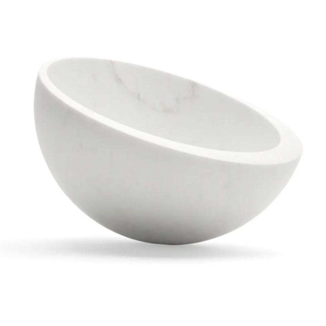 Marble hemisphere bowl designed by architect John Pawson In New Condition For Sale In Amsterdam, NL
