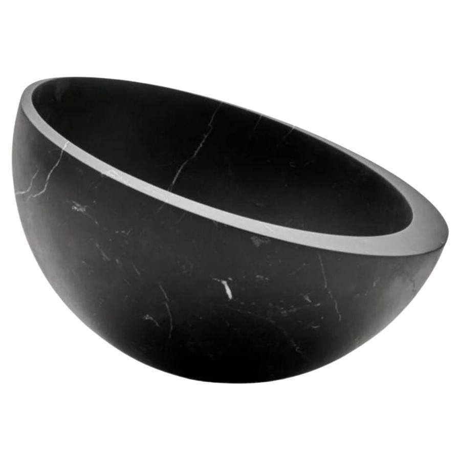 Marble hemisphere bowl designed by architect John Pawson For Sale