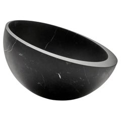 Marble hemisphere bowl designed by architect John Pawson