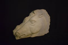 Marble High Relief "Horse Head"