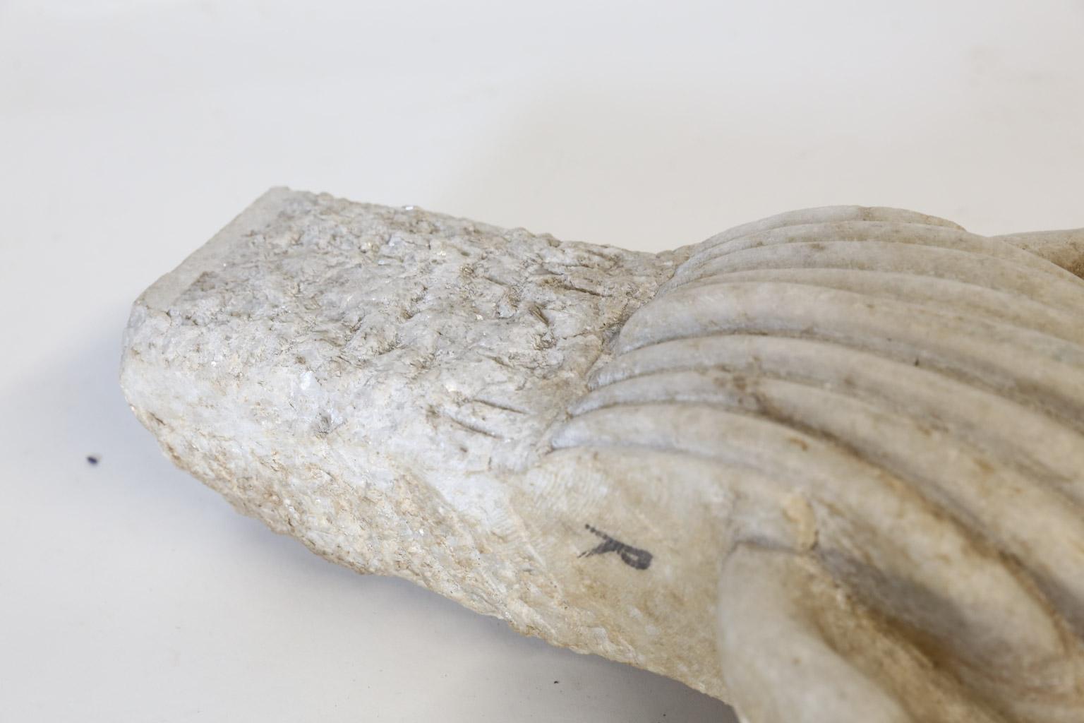 French Marble Holy Water Font