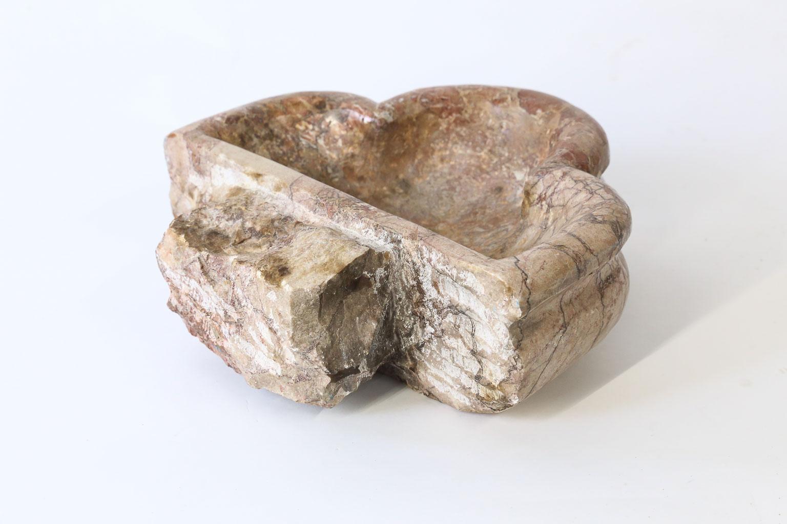 Marble Holy Water Font In Good Condition In Houston, TX