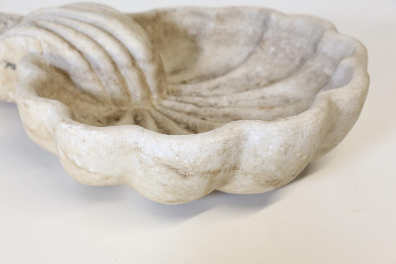 Marble Holy Water Font In Good Condition In Houston, TX