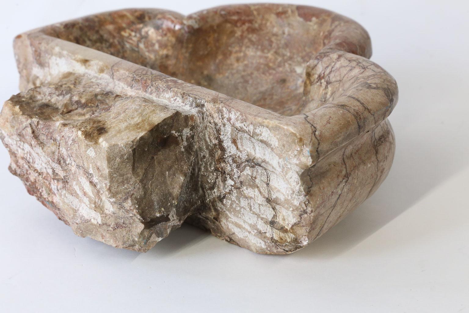 19th Century Marble Holy Water Font