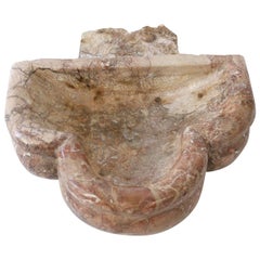 Antique Marble Holy Water Font