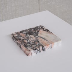 Marble Italian Midcentury Platter or Coaster