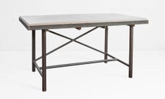 Marble Laboratory Table, France, circa 1920