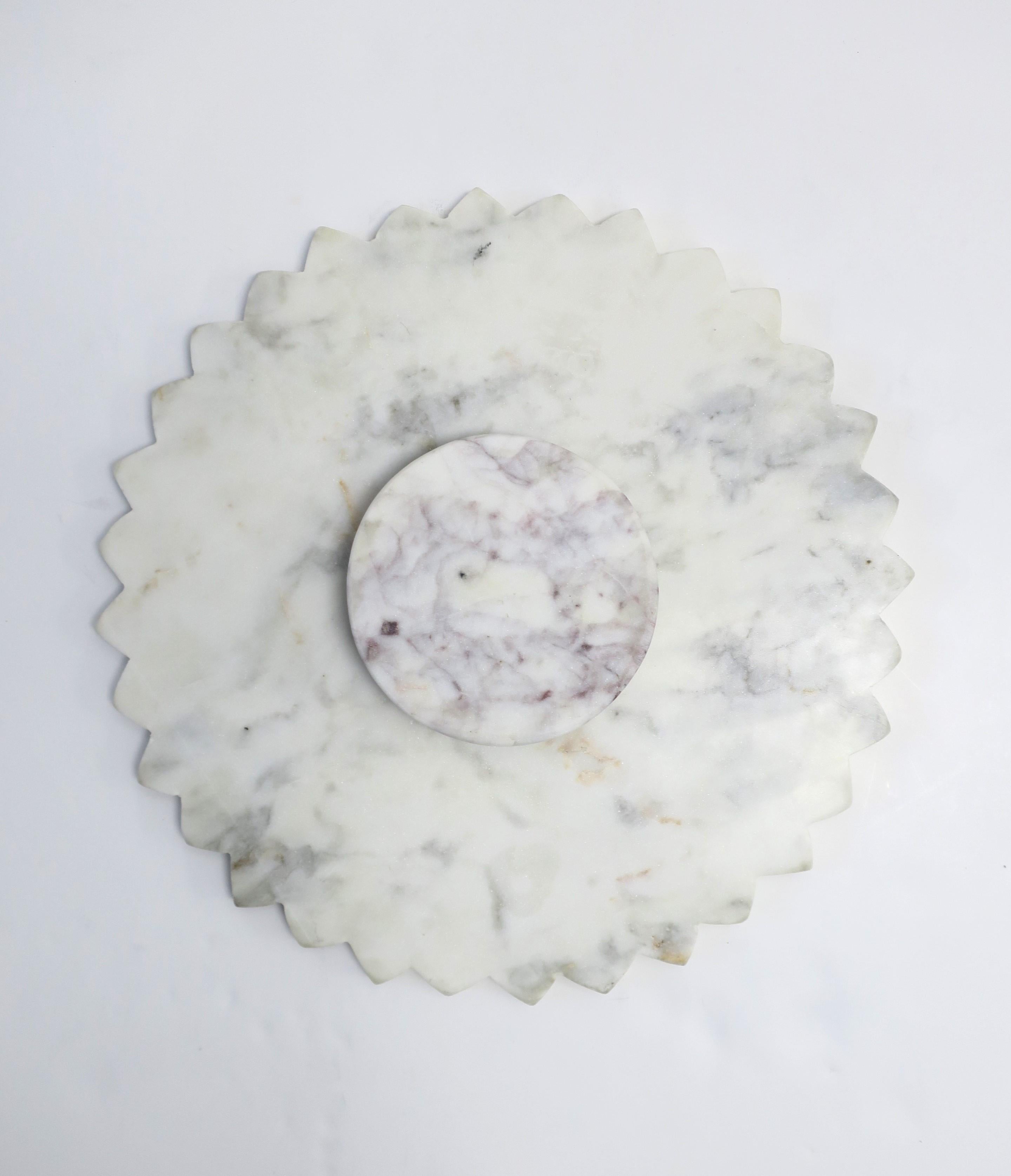 Taupe Marble Lazy Susan - World Market