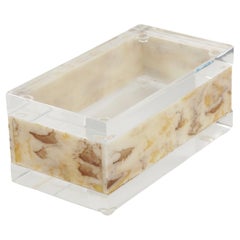 Marble-Like Lucite Box, 1970s