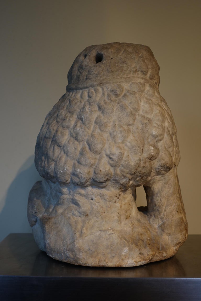 Marble Lion, Périgord, 17th Century For Sale at 1stDibs
