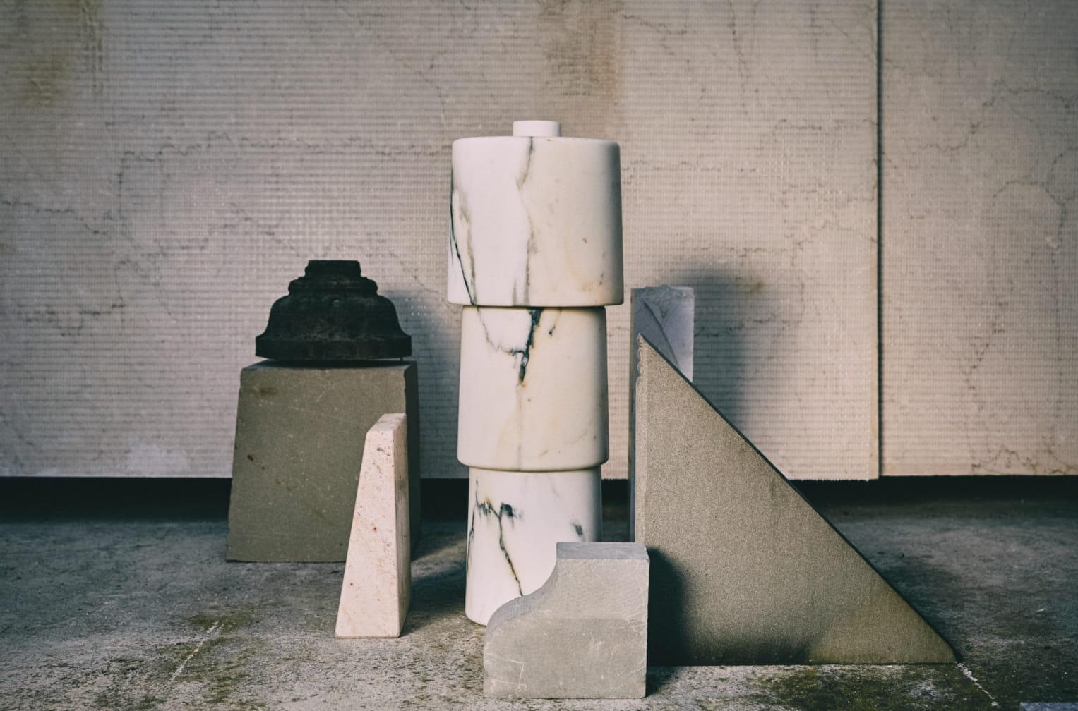 XXIe siècle et contemporain Table basse en marbre de Samuele Brianza en vente