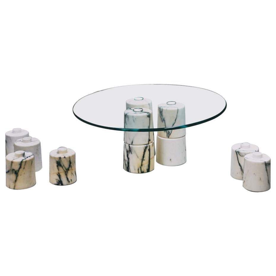 Marble Low Coffee Table by Samuele Brianza