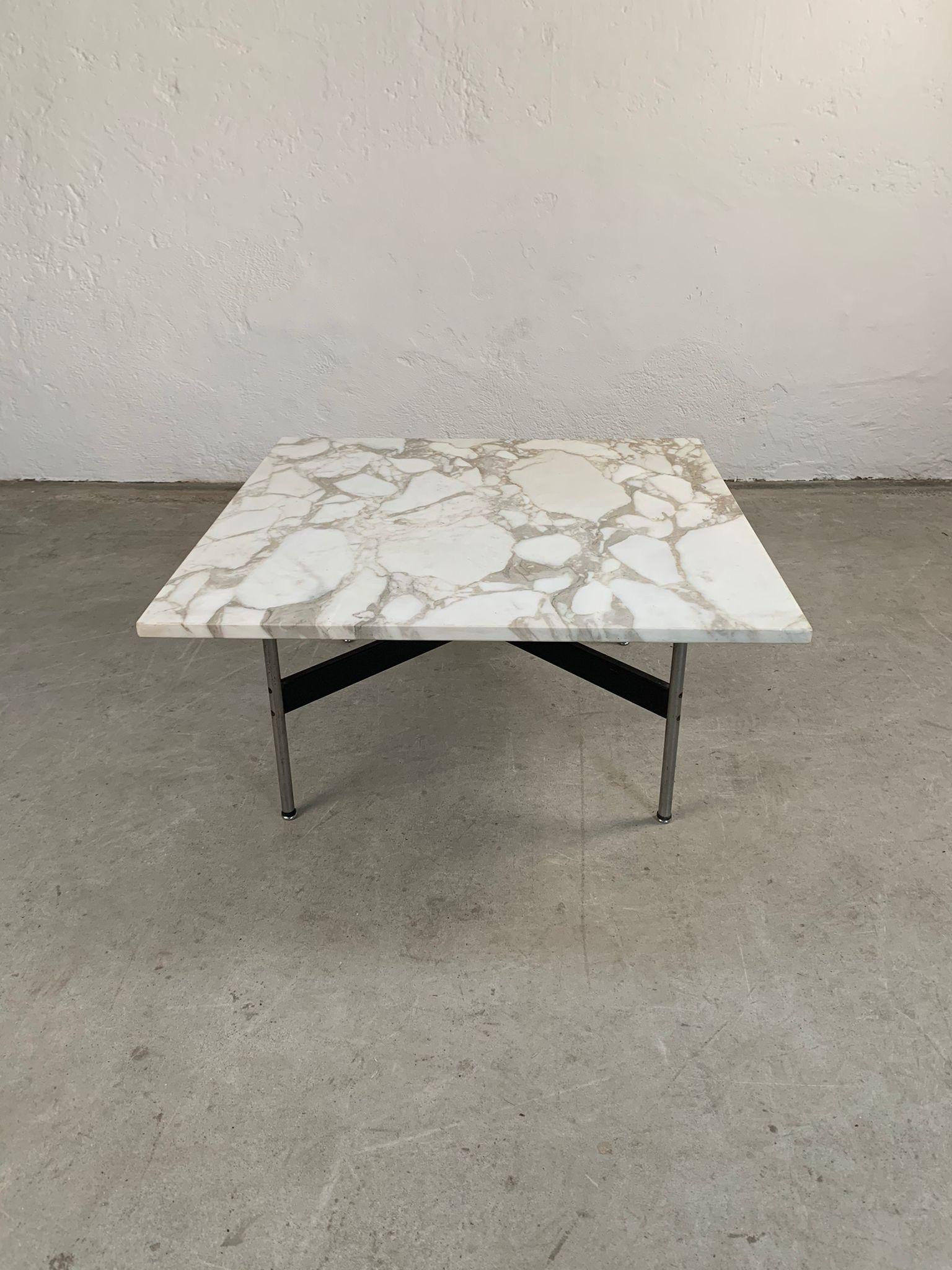 European Marble low table by W. Katavolos, R. Little and D. Kelley by ICF, italy, 1970s For Sale
