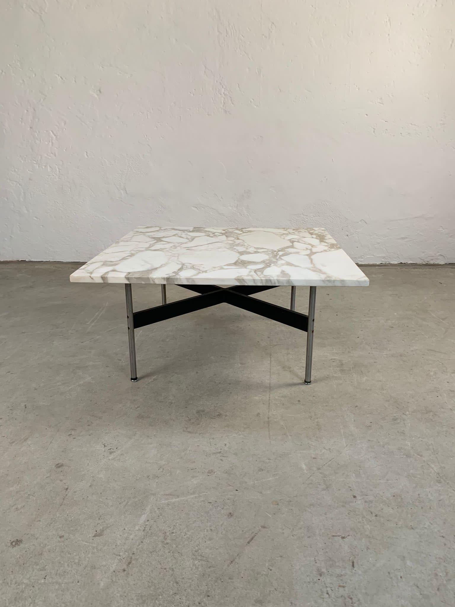 Late 20th Century Marble low table by W. Katavolos, R. Little and D. Kelley by ICF, italy, 1970s For Sale