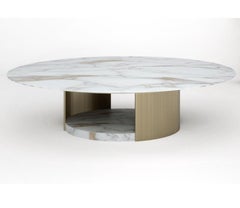 Marble "Milos" Coffee Table, Giorgio Bonaguro