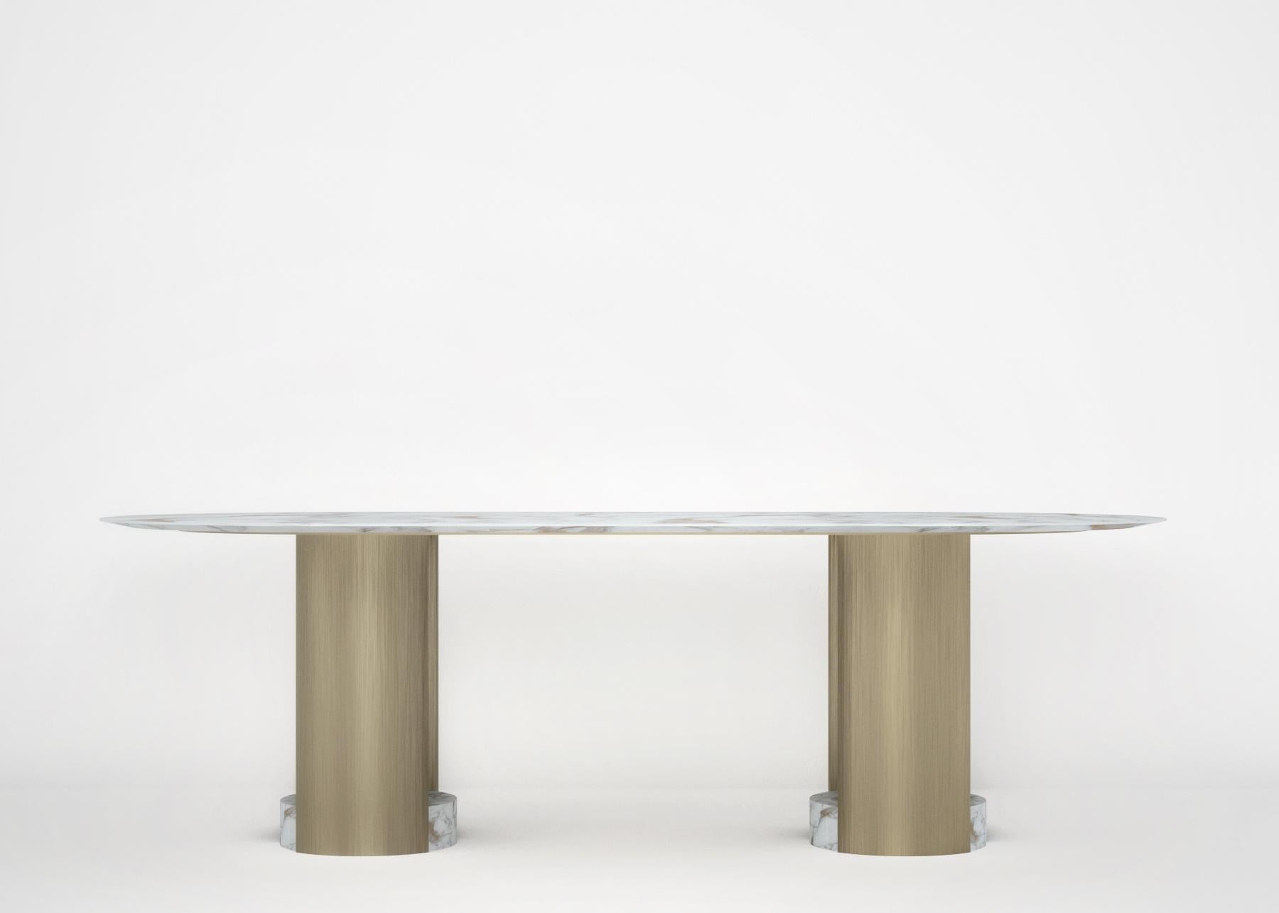 Table de salle à manger en marbre 