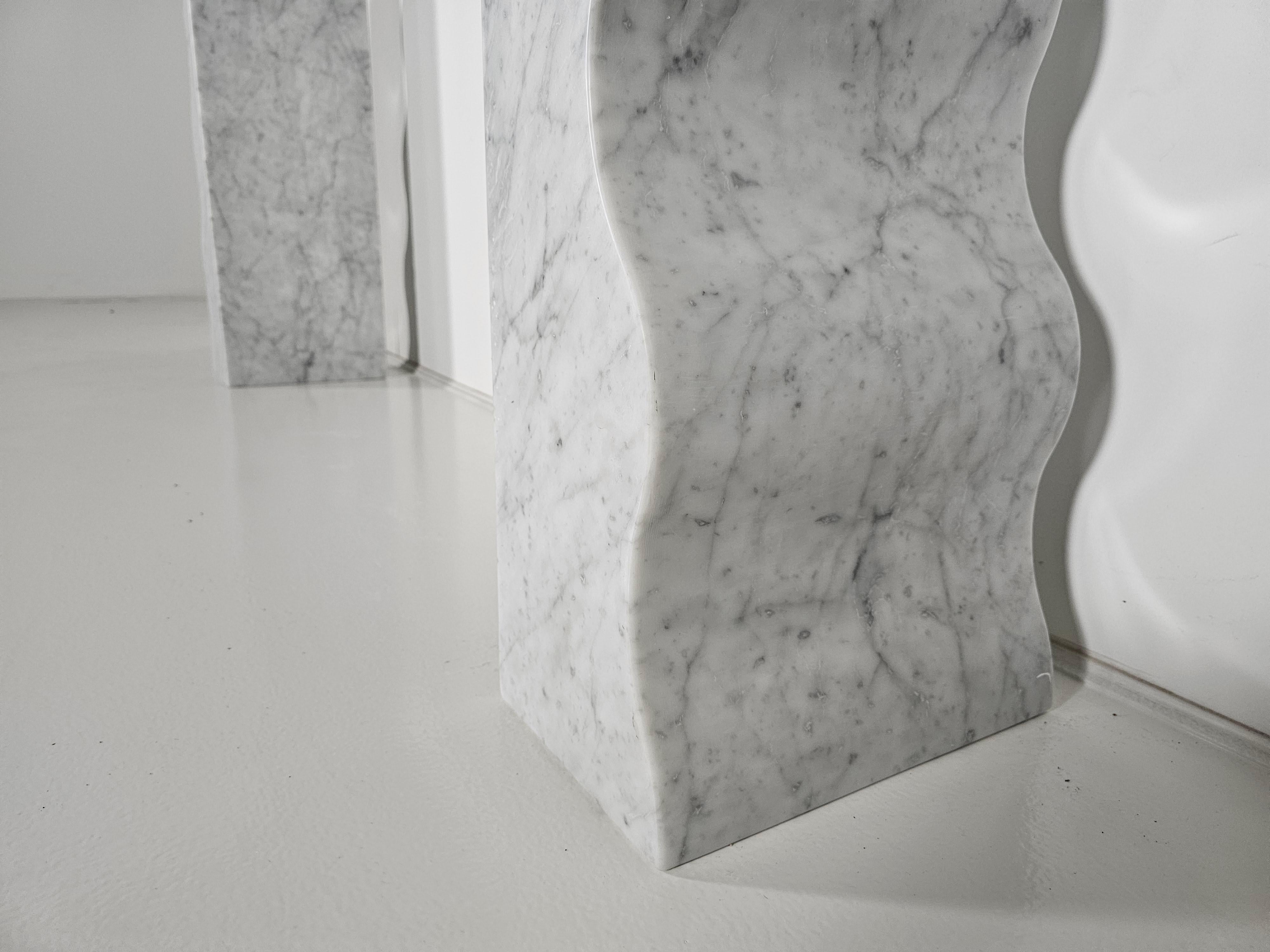 Marble Montenegro Console Table by Ettore Sottsass for Ultima Edizione, 1980s For Sale 3