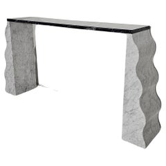 Vintage Marble Montenegro Console Table by Ettore Sottsass for Ultima Edizione, 1980s