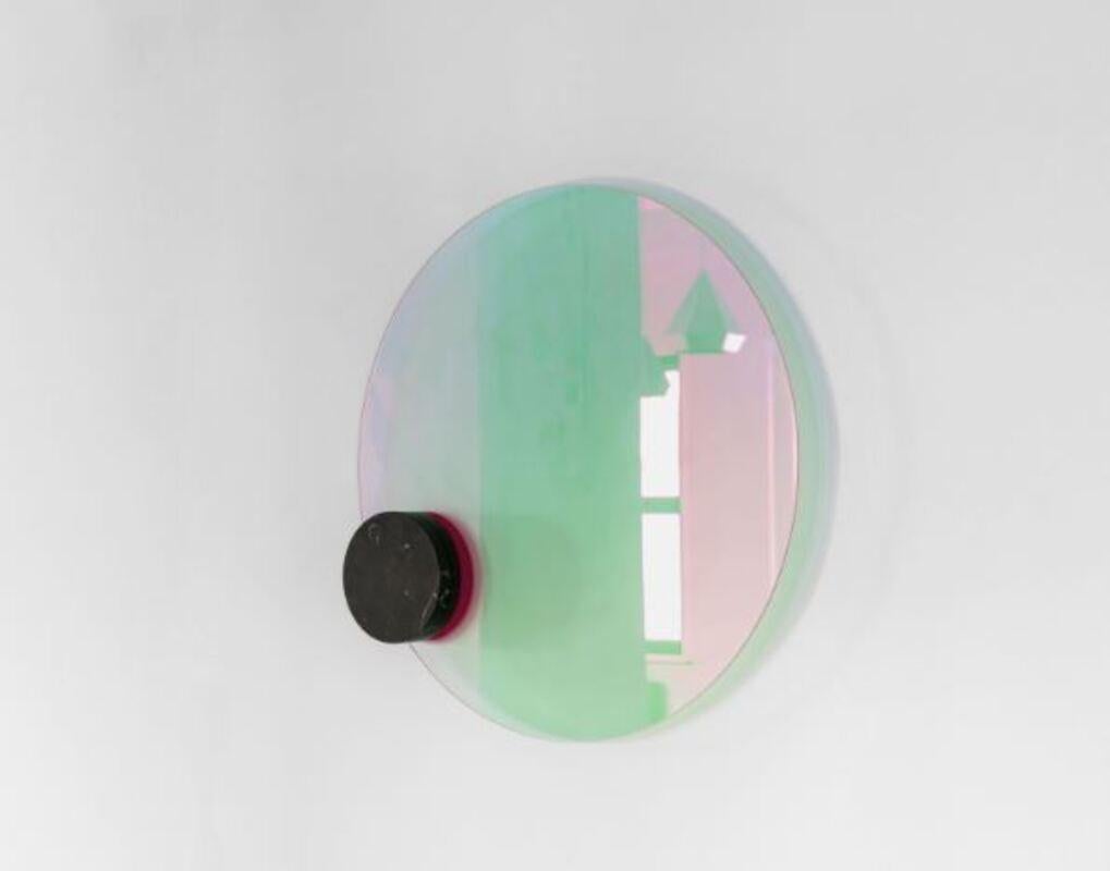 Moderne Miroir « Moon » en marbre, Sebastian Scherer en vente