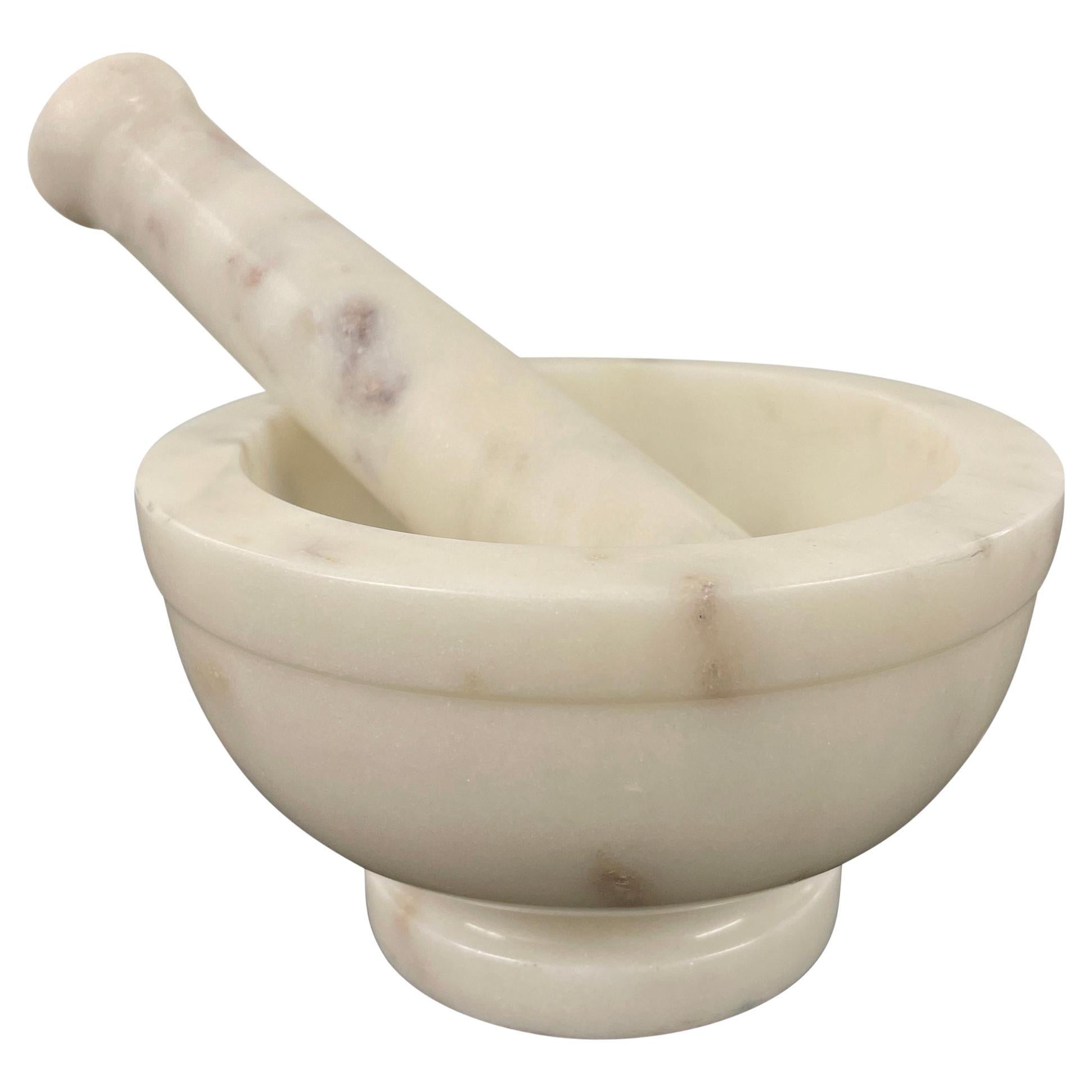 Antique Mortar and Pestle, English, Ceramic, Apothecary, Cookery Tool
