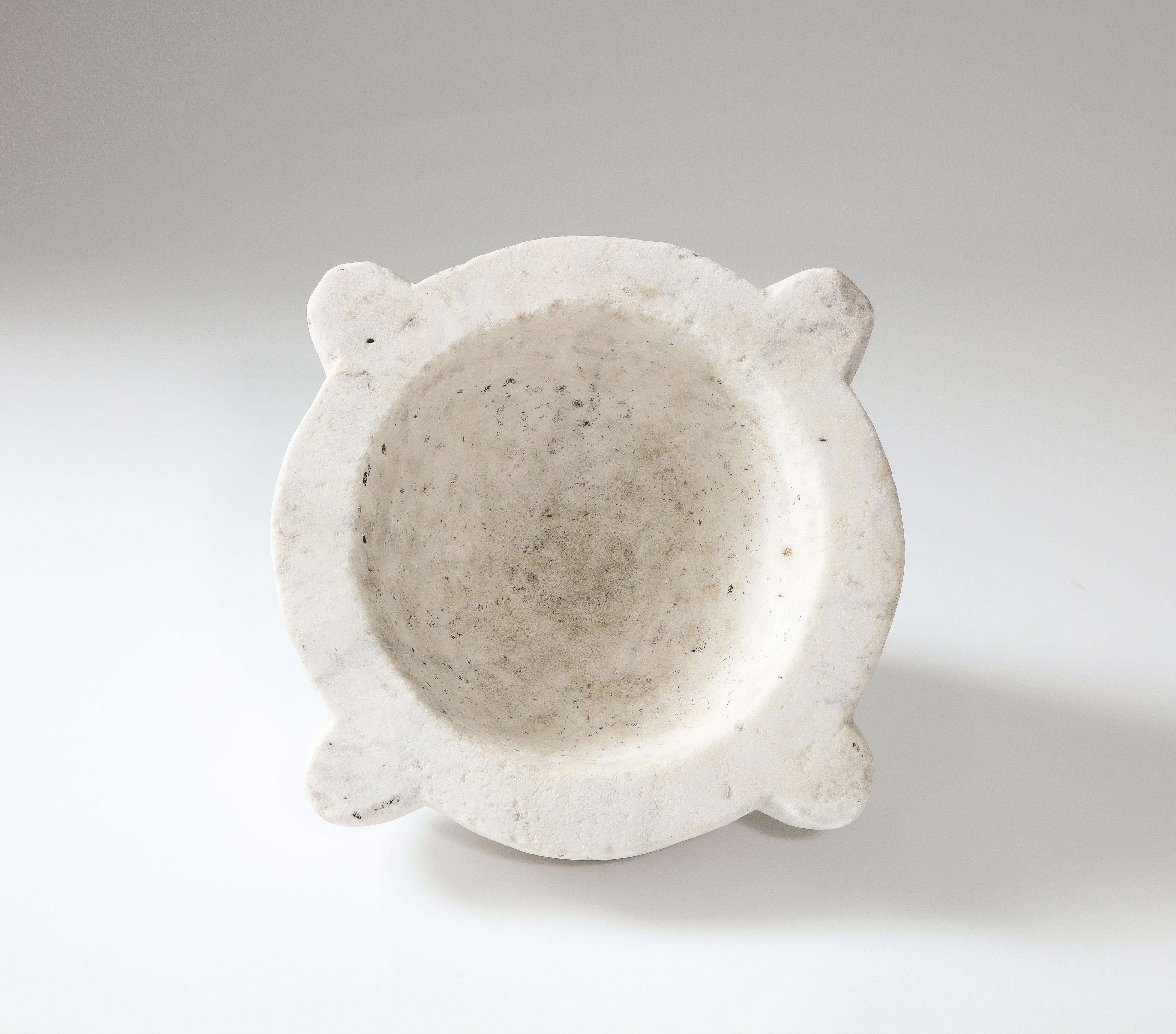 Modern Marble Mortar, France, 19th Century For Sale